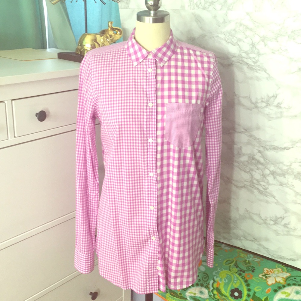 Brand new J.Crew pink orchid shirt size 2T